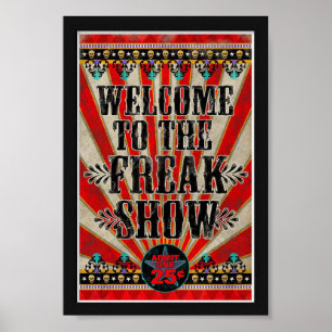 Poster - Welcome To The Freak Show
