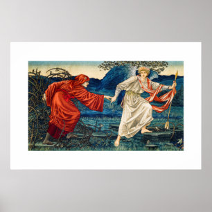 POSTER  : WILLIAM MORRIS  : TAPESTRY 1909