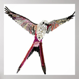 Poster: Wingspan Bird from Board Game Components Poster