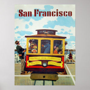Poster with Cool San Francisco Print