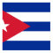 Poster with Flag of Cuba
