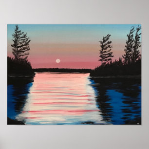 Poster with Georgian Bay