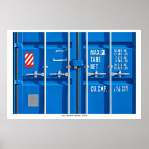 Poster with Transport Container