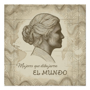 Poster Women Who Drawing the World