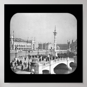 Poster-World's Fair-Court of Honor 1893 Poster