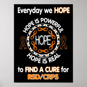 POSTERS...Everyday We HOPE...RSD/CRPS Poster