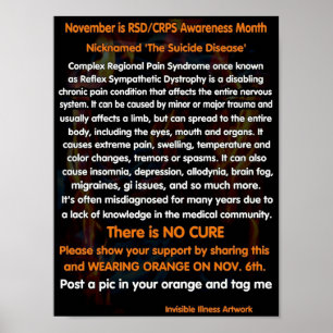 POSTERS...RSD/CRPS - Info Poster