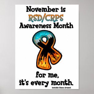 POSTERS...RSD/CRPS - November is RSD/CRPS Awarenes Poster
