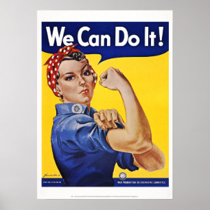 Posters: We Can Do It (Version 2) Poster