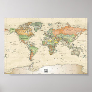 Posters - World Map