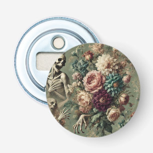 Posthumous Heartache – Gothic Floral Design Bottle Opener