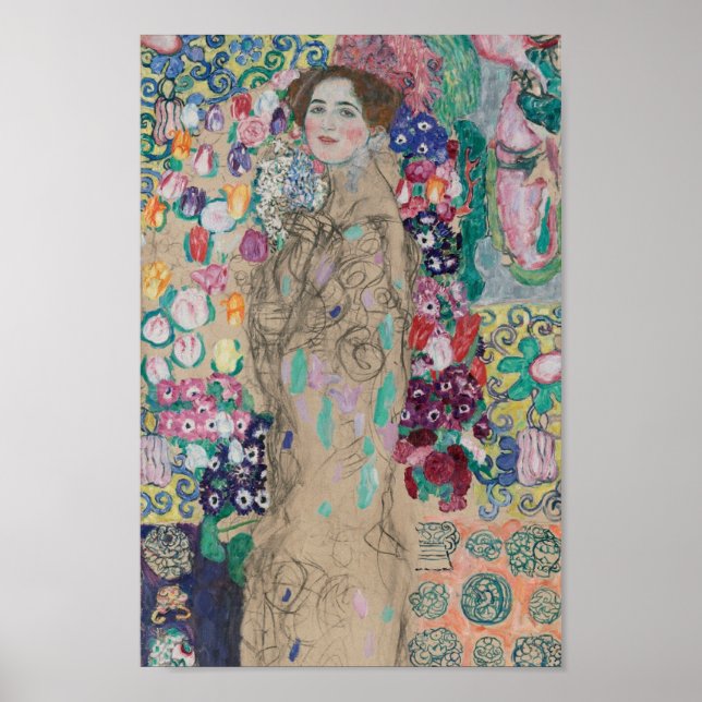 Posthumous Portrait of Ria Munk — Klimt Poster (Front)