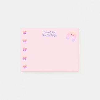 PostIt Notes pad for girls template