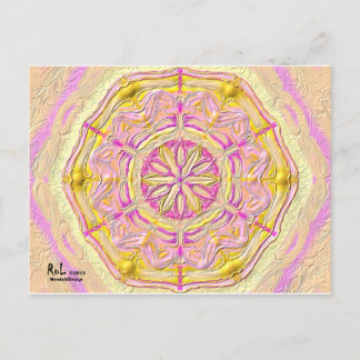 Postkarte 19 "Violet Daisy" Postcard