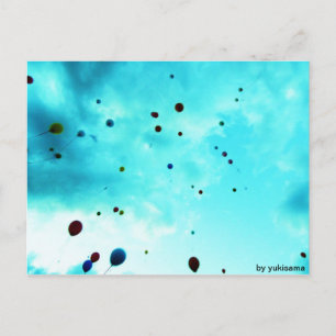 Postkarte - Ballons Postcard