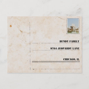 Postkarte für die Bundy Familie Postcard