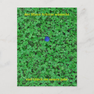 Postkarte - Neujahr Postcard