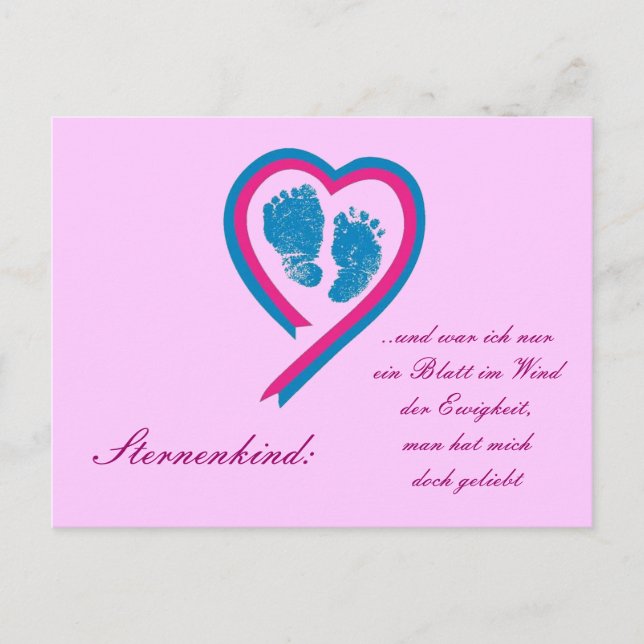 Postkarte Sternenkind Postcard (Front)