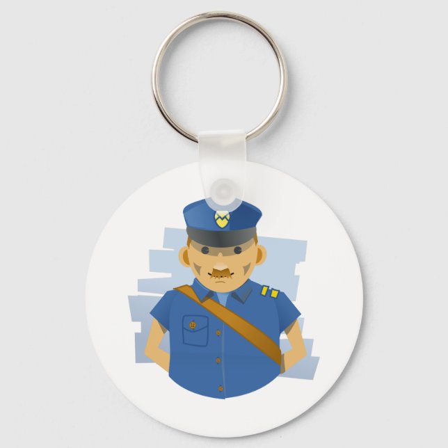 Postman Key Ring (Front)