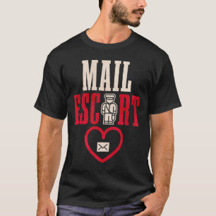 Postman Mail Carrier Rural Carrier Letter T-Shirt