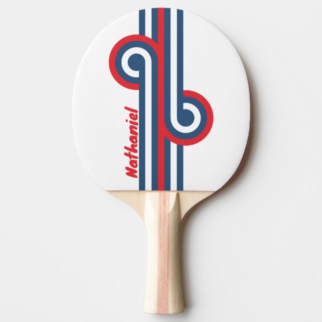 Postman Nostalgic Loop with Name Ping Pong Paddle (Front)