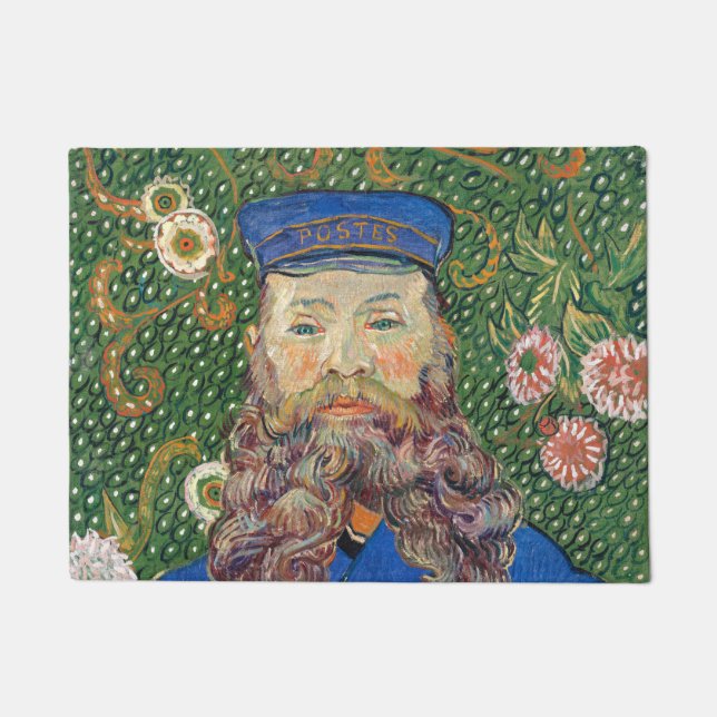 Postman Portrait by Van Gogh Doormat (Front)