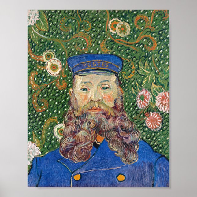 Postman Portrait by Van Gogh Poster (Front)