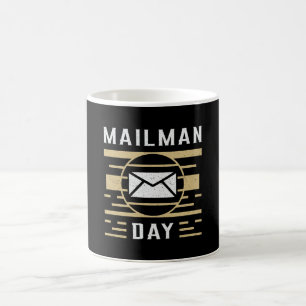 Postman Post Mail Delivery Mailman Day Gift Idea Coffee Mug