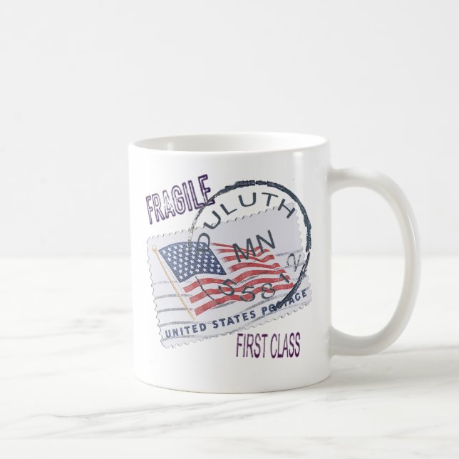 Postmark Duluth 55812 Coffee Mug (Right)