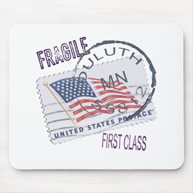 Postmark Duluth 55812 Mouse Pad (Front)