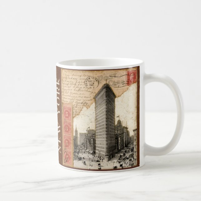 Postmark, New York Coffee Mug (Right)