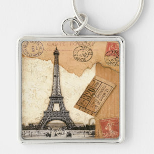 Postmark, Paris Key Ring