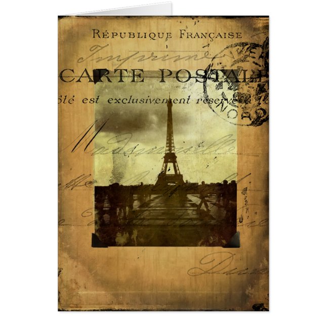 Postmarked Paris (Front)