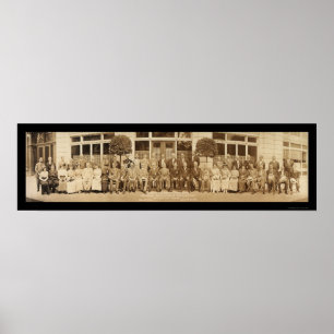 Postmaster Convention Photo 1913 Poster