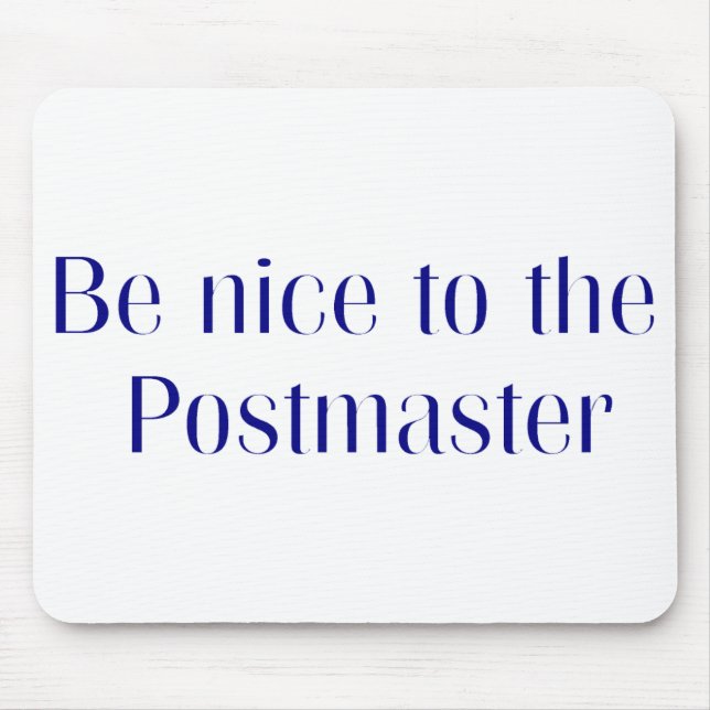 Postmaster Mouse Pad (Front)