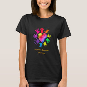 Postpartum Depression Awareness Hands T-Shirt