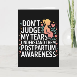 Postpartum Depression Mother Mama Maternal Mental Card