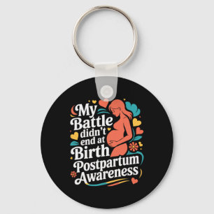 Postpartum Depression Mother Mama Maternal Mental Key Ring