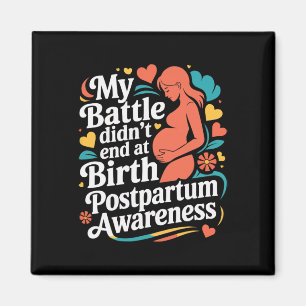 Postpartum Depression Mother Mama Maternal Mental  Magnet