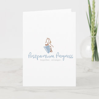 Postpartum Progress® Warrior Mum® Stationery Thank You Card