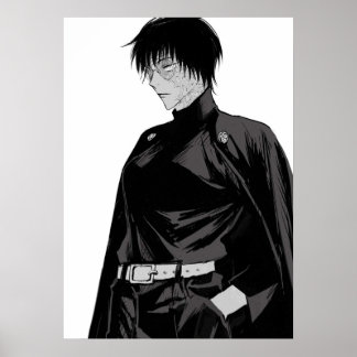 PostShibuya Maki Zenin  Jujutsu Kaisen Art Poster