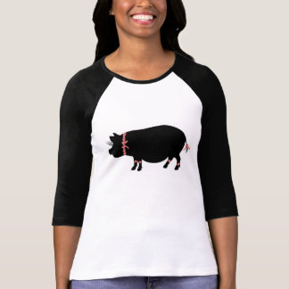 Pot Bellie Pig Girl T-Shirt