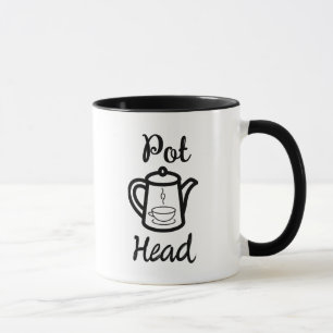 Pot Head - Coffee Funny Coffee Combo Mug