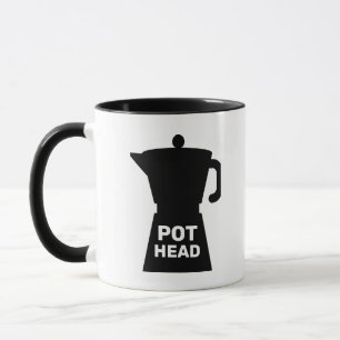 POT HEAD FUNNY COFFEE MUG