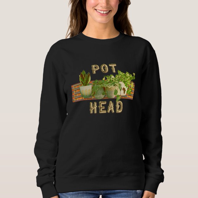 Pot Head Kente Cloth Tee (Front)