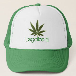 pot-leaf, Legalise It! Trucker Hat