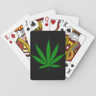 Pot Leaf Playing Cards