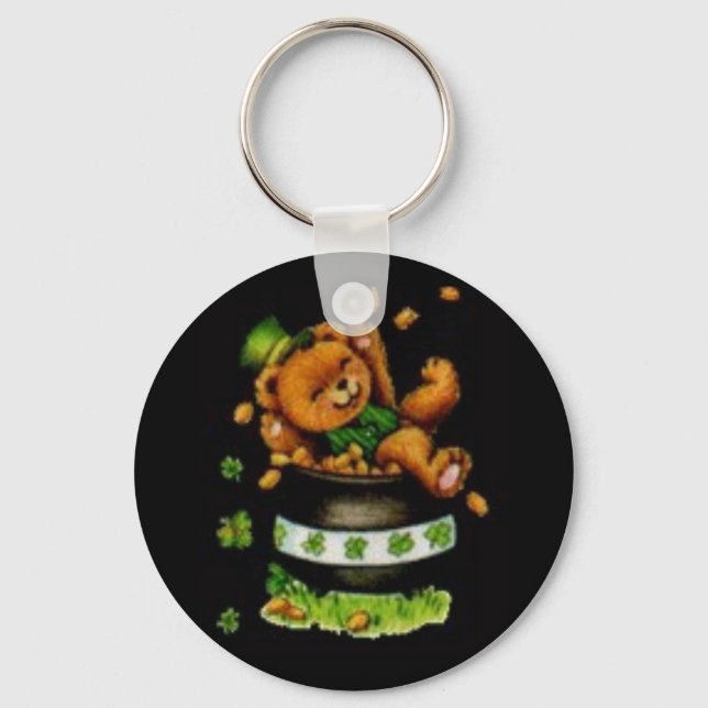 Pot of Bear Key Ring (Front)