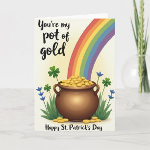 Pot Of Gold Day Card