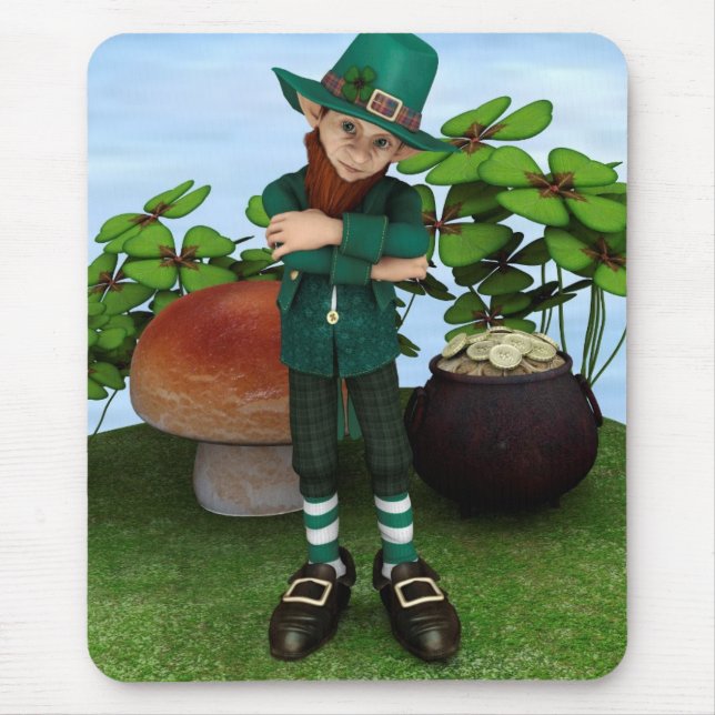 Pot of Gold Mouse Pad (Front)